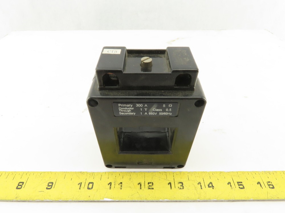 300A 5 Ohm Primary 1A Secondary 1 Pass Current Transformer Class 0.5