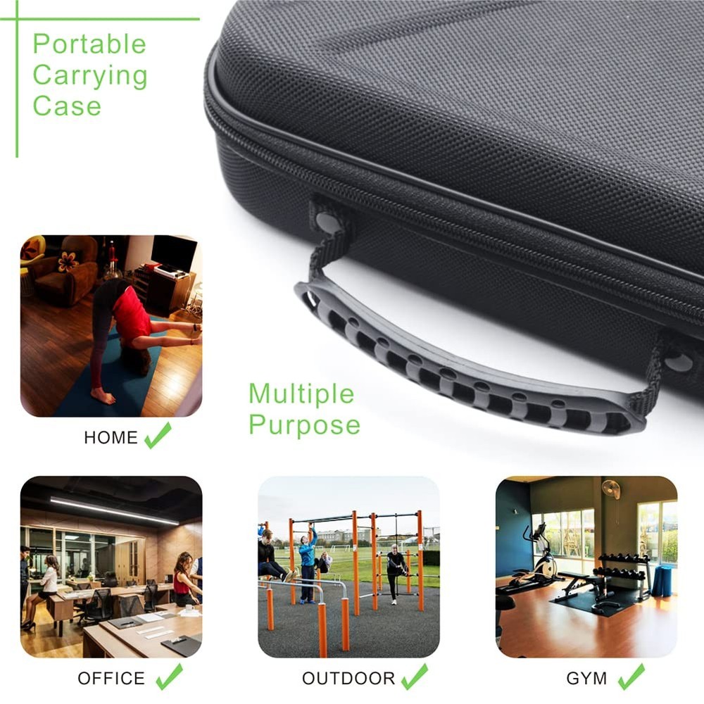 Case for Hypervolt 2 Pro/Hypervolt plus with 5 Head AttachmentsWaterproof Shock