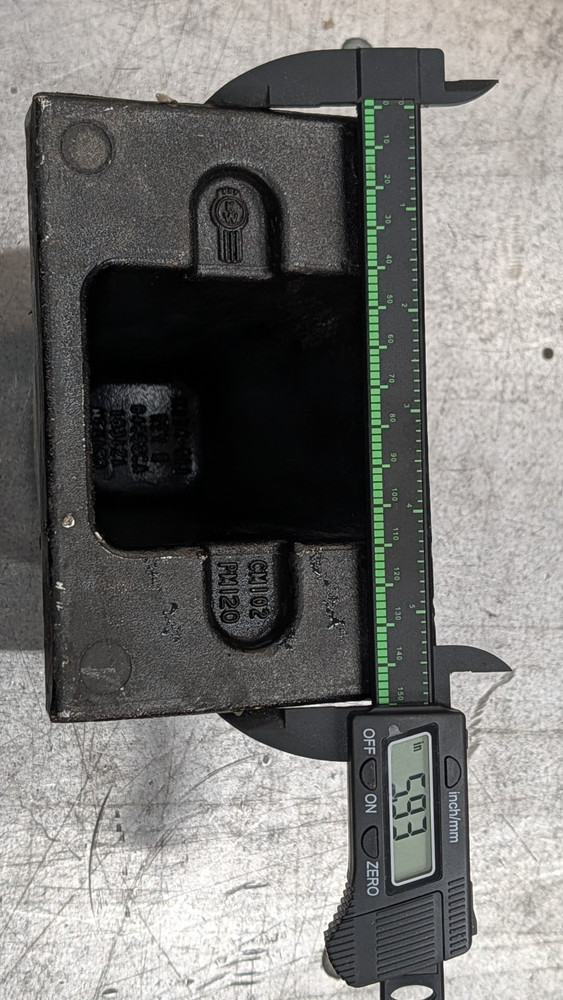 K174-911 Kenworth Steer Axle Spring Cap Axle Stop U-Bolt Alignment