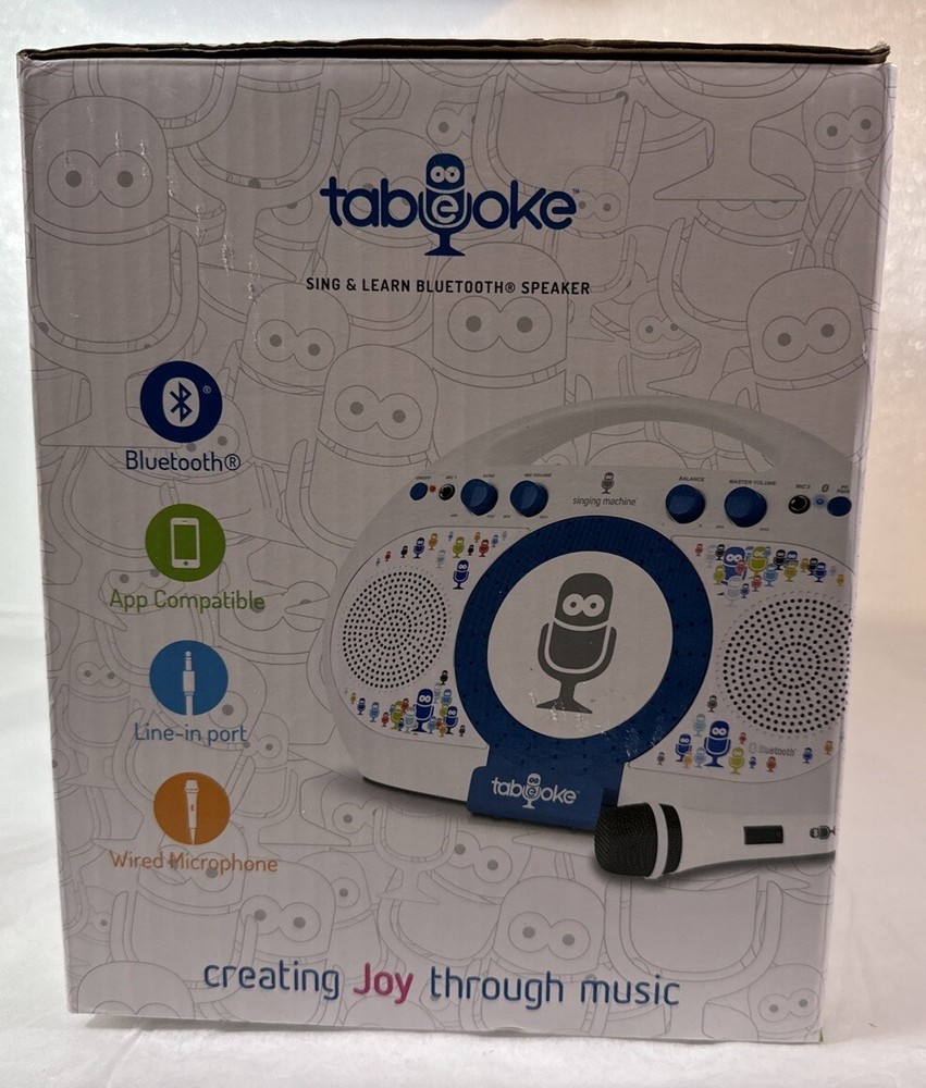 NEW Karaoke Machine Bluetooth Microphone Portable singing machine Speaker System