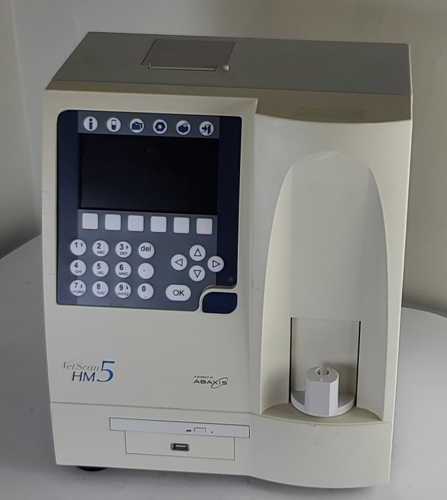 Abaxis Vetscan HM5 Hematology Analyzer