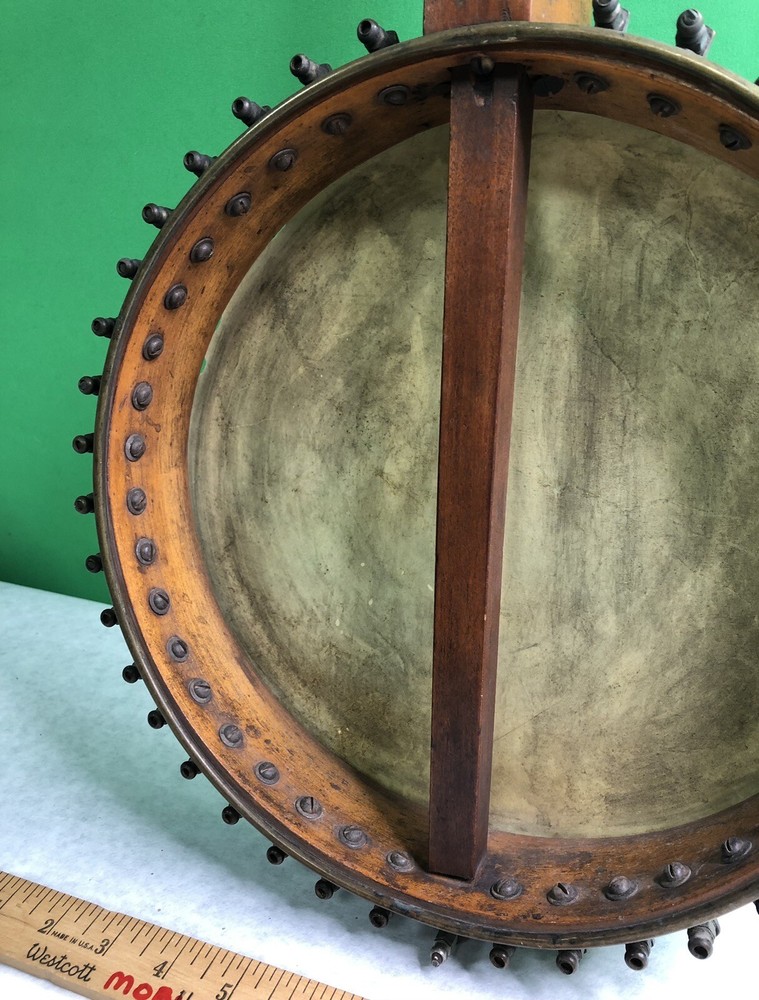 Antique 1907 Five String Banjo Needs Love And Work Gorgeous Craftsmanship