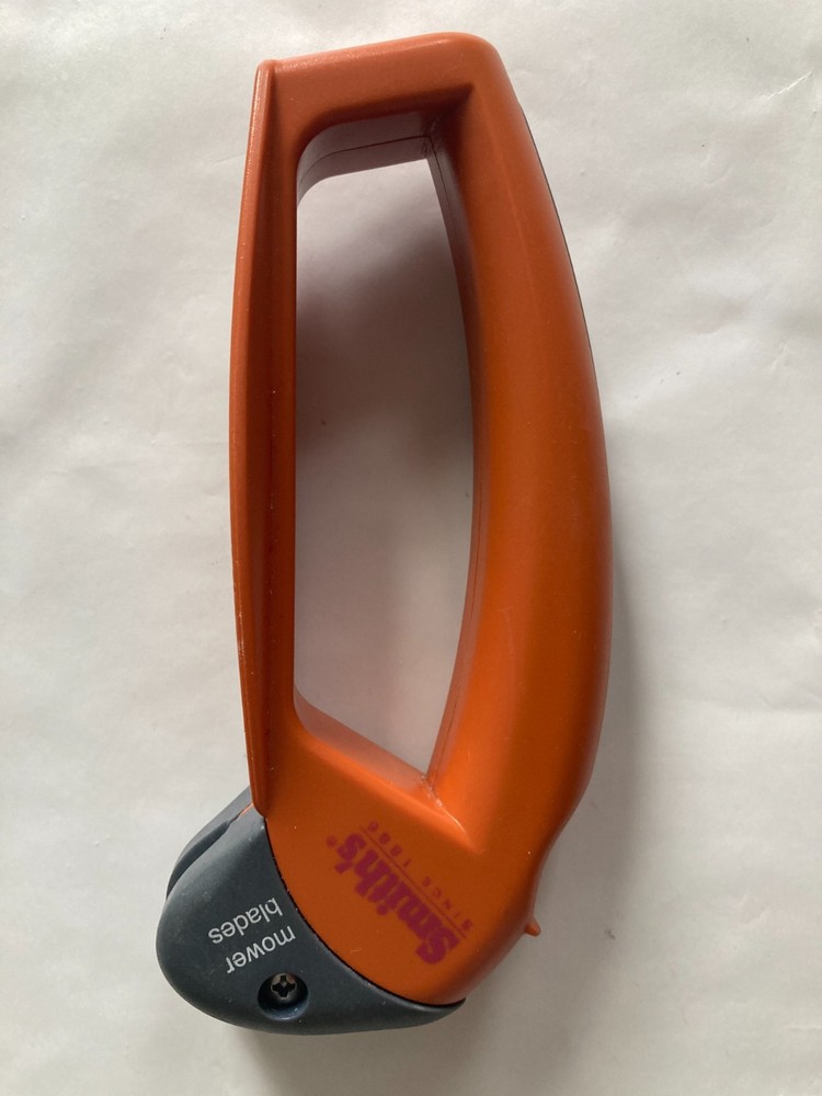 Smith's Mower Blade Sharpener -Cleaning Brush in Handle- Model #50602