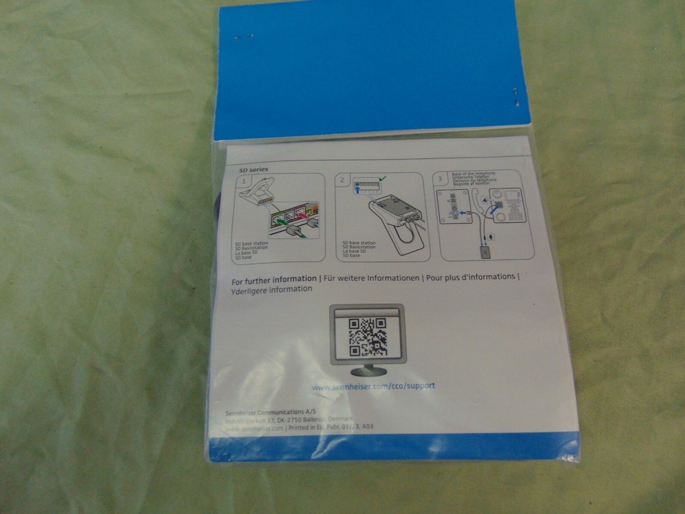 Sennheiser Electronic Communications CEHS-SH01 P/N 504590