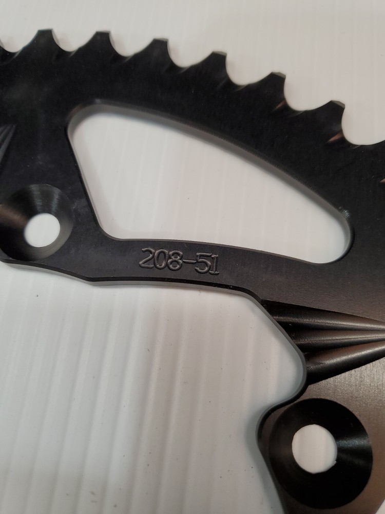 Vortex 208-51 Rear Sprocket Black