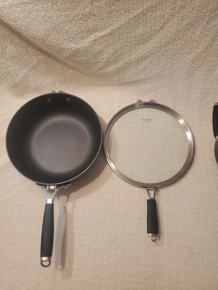 Calphalon Select Space-Saving Hard-Anodized Nonstick 7-Piece Cookware Set