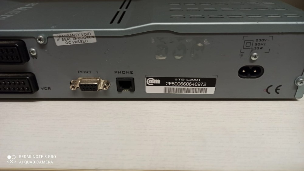 SKY DIGITAL SATELLITE DECODER Model STB-L3001