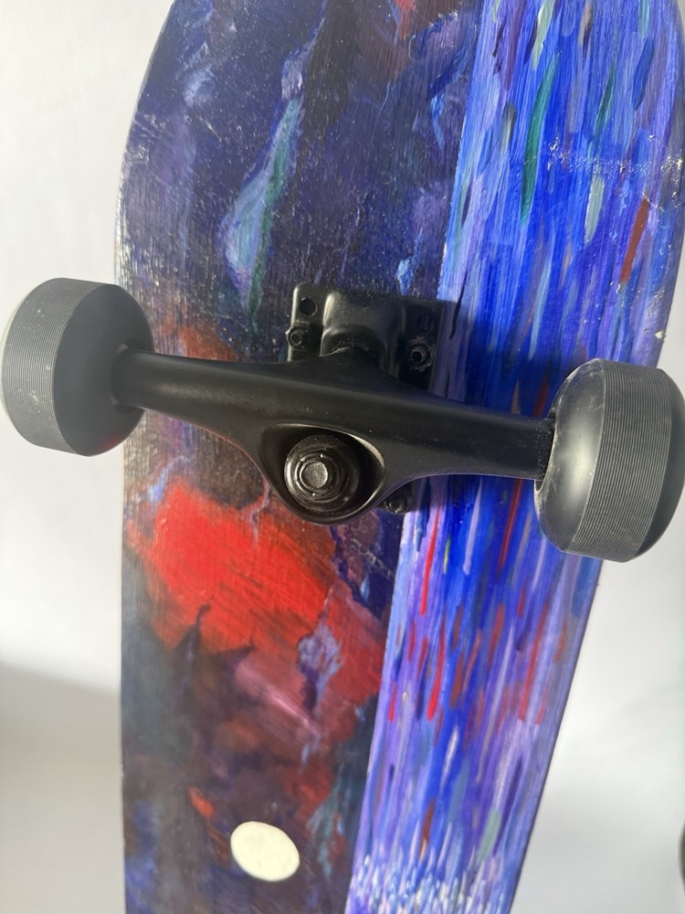 Skateboard (Custom Art) Multicolor Abstract Design