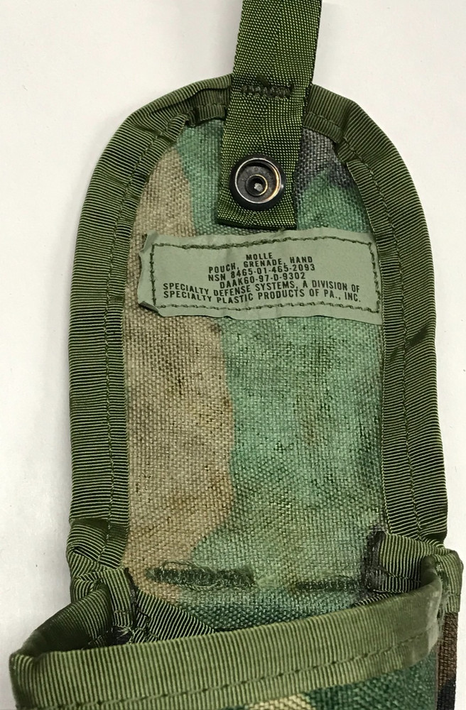 Woodland MOLLE Frag Pouch USGI