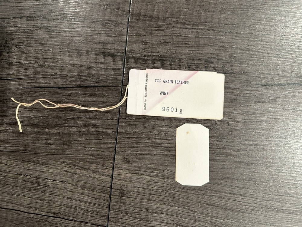 vintage leather document holder