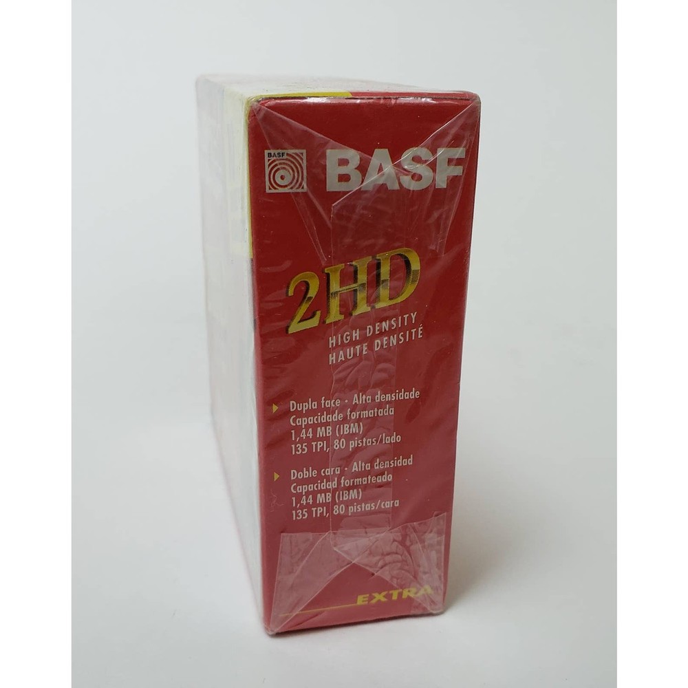 BASF EMTEC 2HD High Density 3.5" 10 Diskettes
