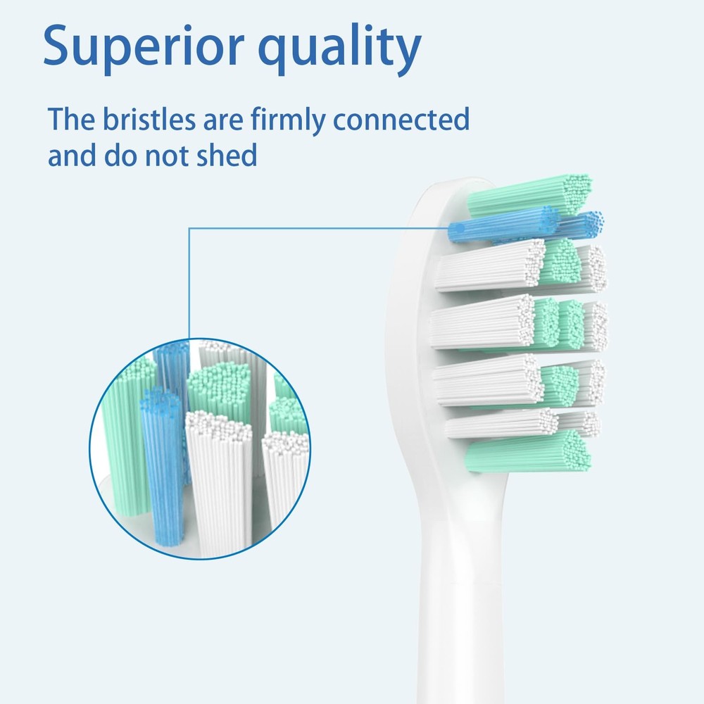 Replacement Toothbrush Heads for Philips Sonicare Replacement Heads, Replace...