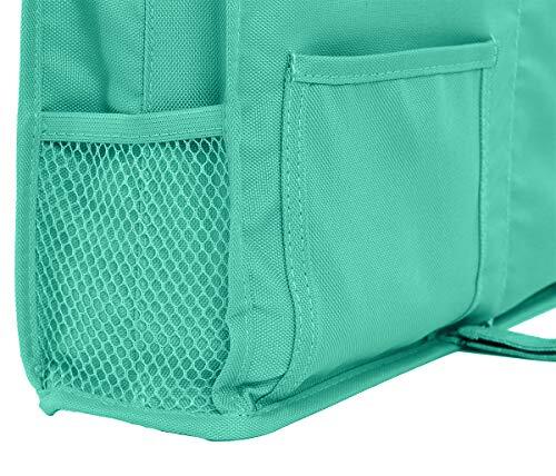 Bedside Storage Caddy, Bunk Bed Organizer Bed Storage Pocket Large Green