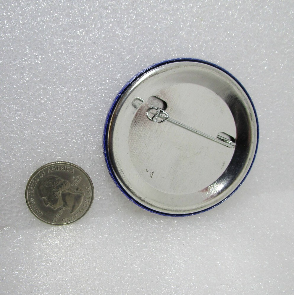 Because He Cares! Button Pin