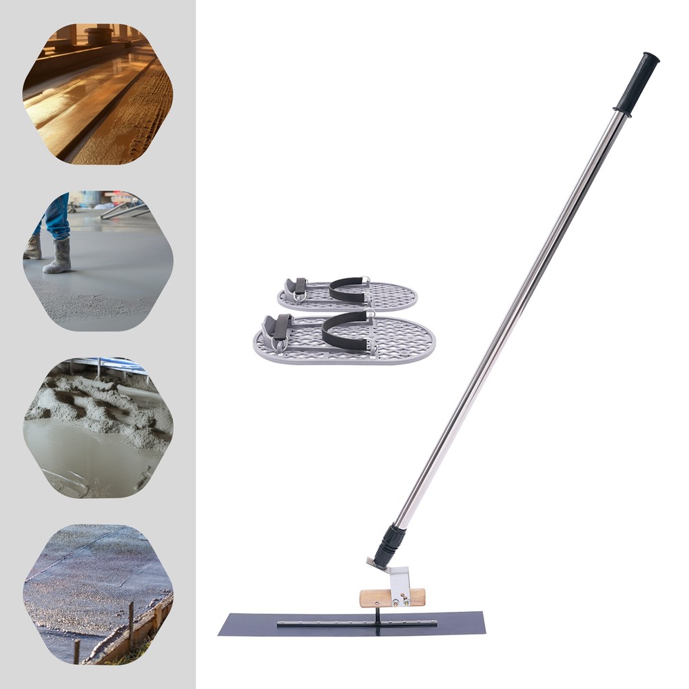 New Handheld Concrete Trowel Wall Plaster Machine Cement Mortar Smoothing Tool