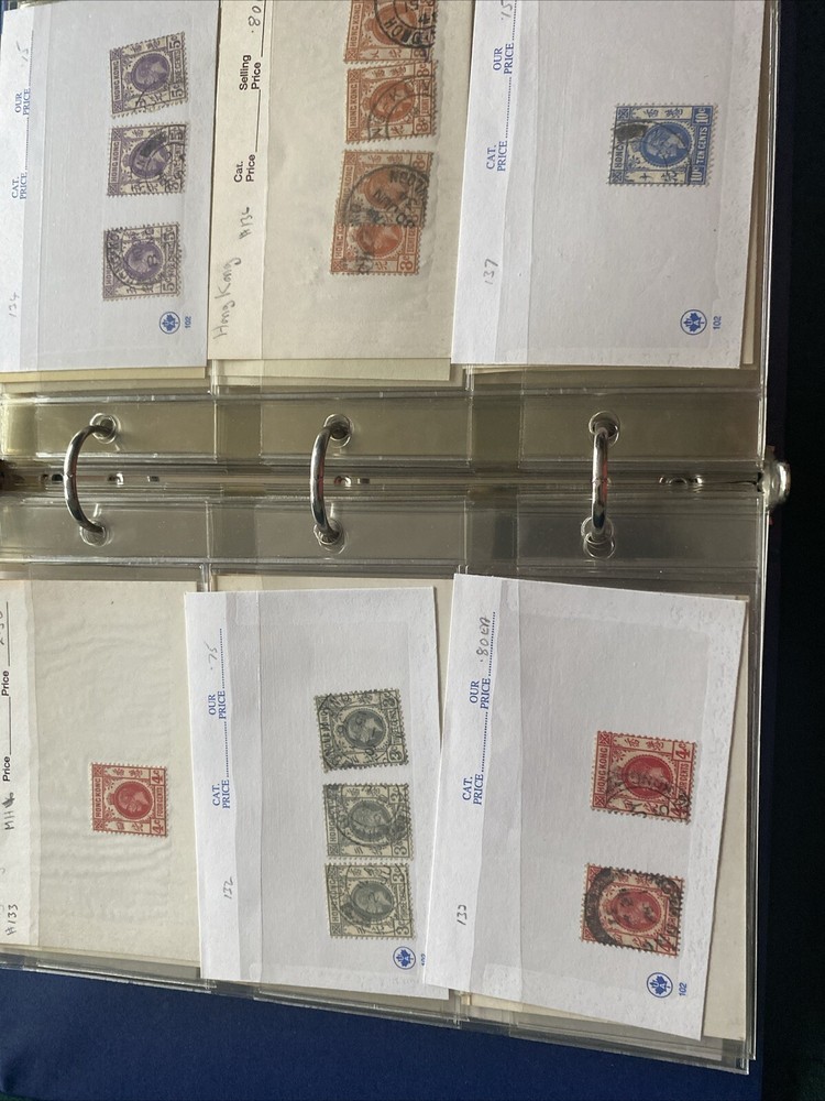 hong kong stamp collection