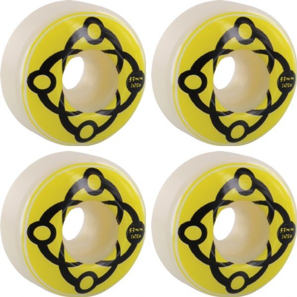 Satori Movement Big Link Skateboard Wheels - 53mm 101a + bearings