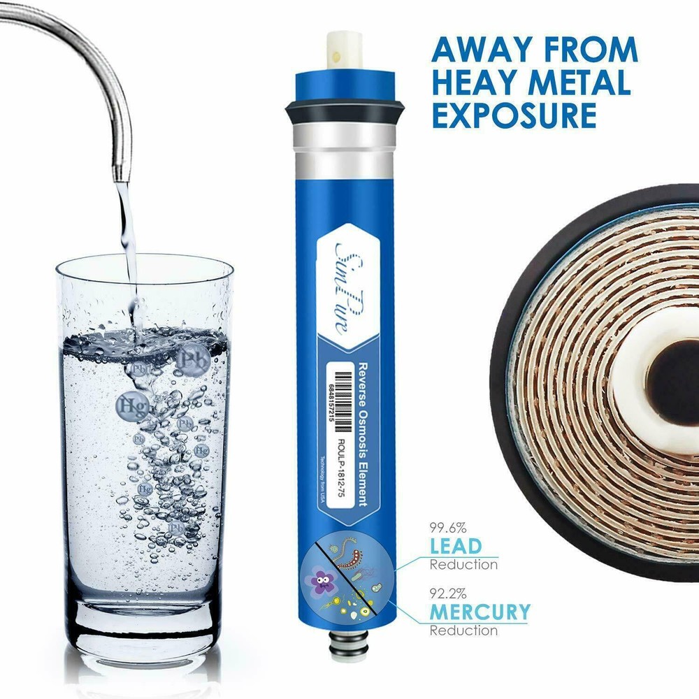 5 Stage Reverse Osmosis System Drinking Water Filtration System Water Purifier