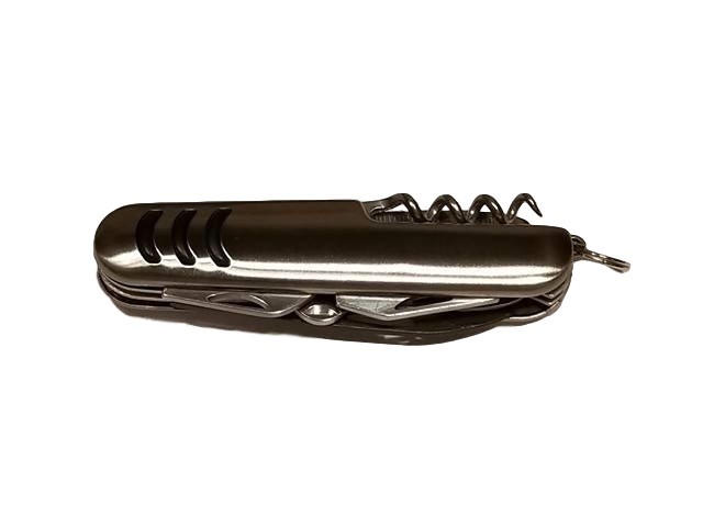 5-Pk Stainless Multi Tools 7-in-1 Pocket Knife Can Opener Corkscrew Scissors