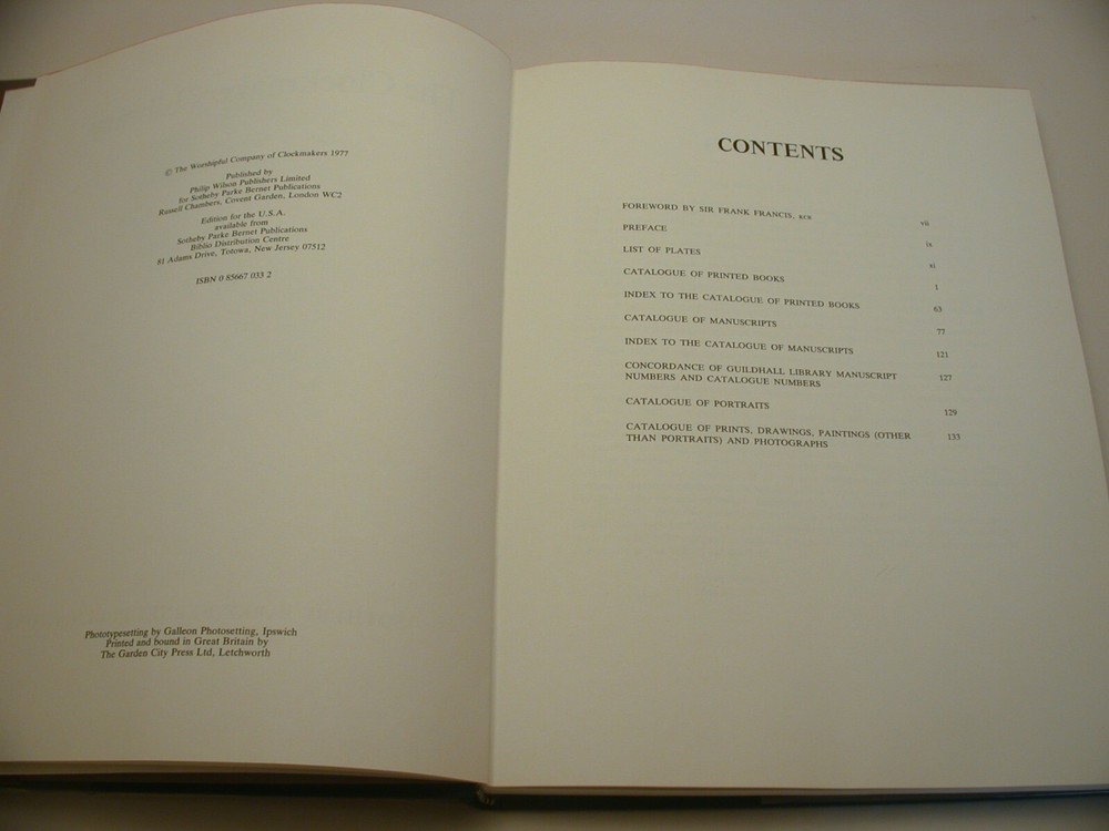 Book 930 – The Clockmaker’s Library by John Bromley