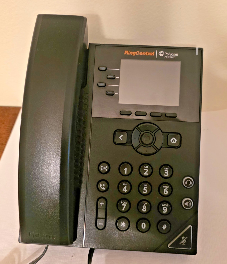 Polycom  VVX 250, Tested, Firmware updated - Reset to actory Default