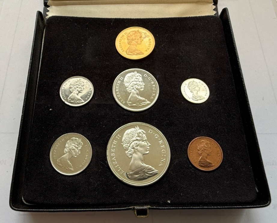 Canada 1967 Proof Set With  $20 Gold