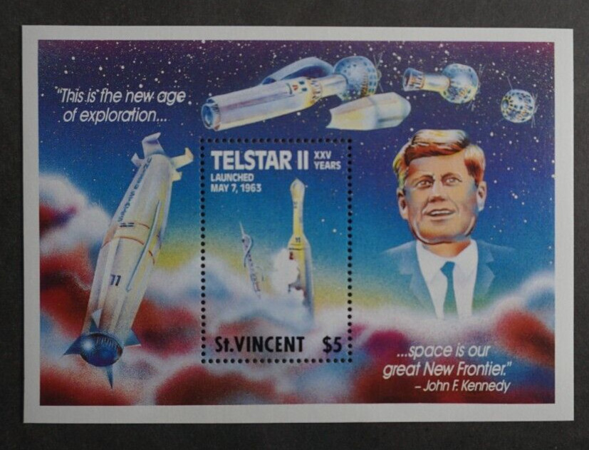 St. Vincent S/S Telstar II MNH