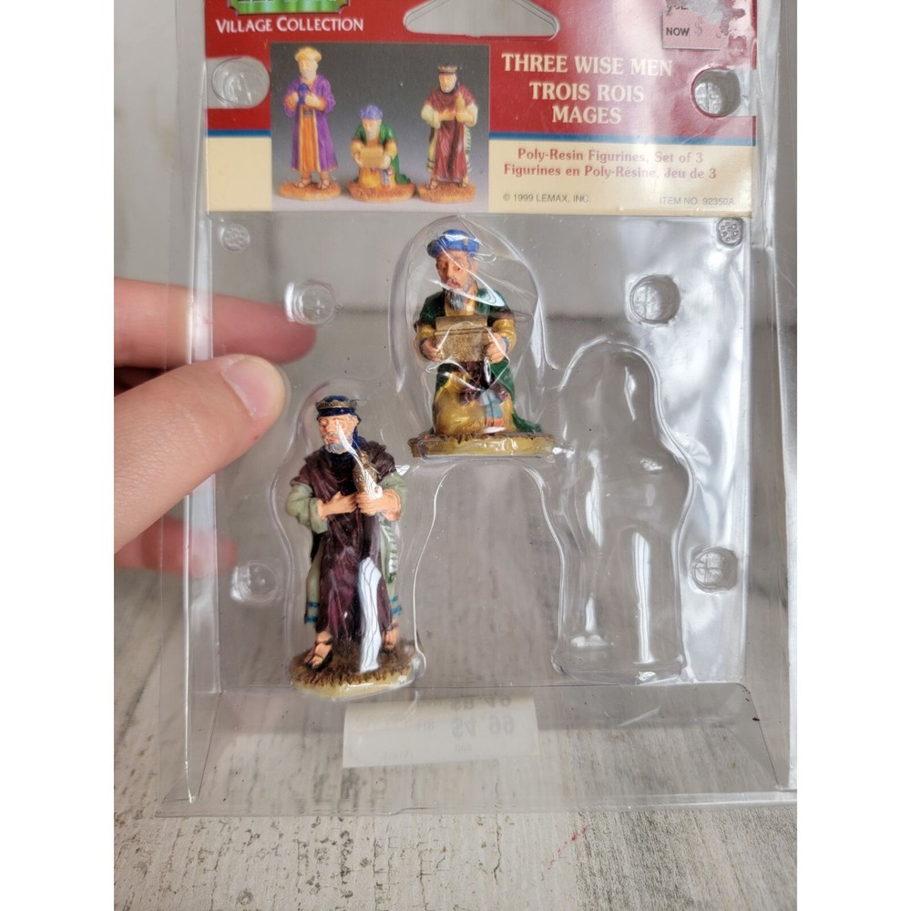 Lemax three wise men trios Village accessory Xmas