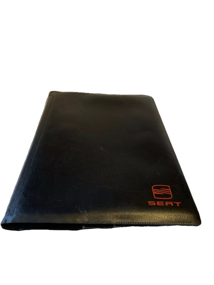 SEAT OWNERS HANDBOOK MANUAL WALLET ONLY Black original