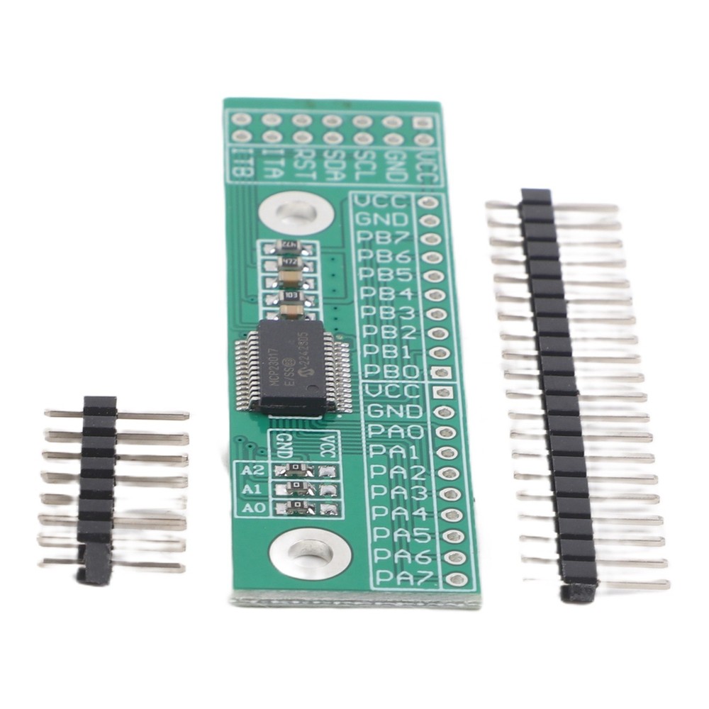 16 Channel IO Expansion Module with Interrupt and Pull Up Resistors for I2C