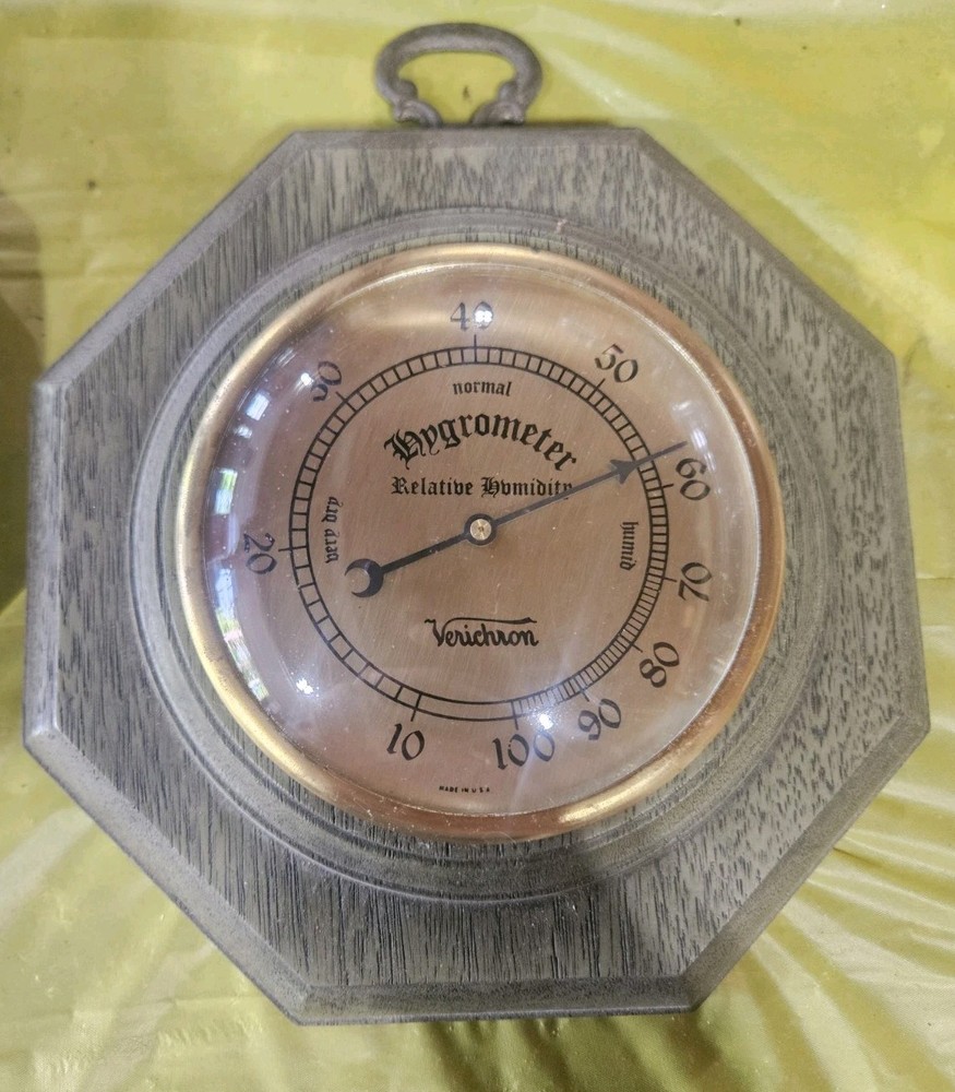 Vintage VERICHRON HYDROMETER AND BAROMETER COMBO