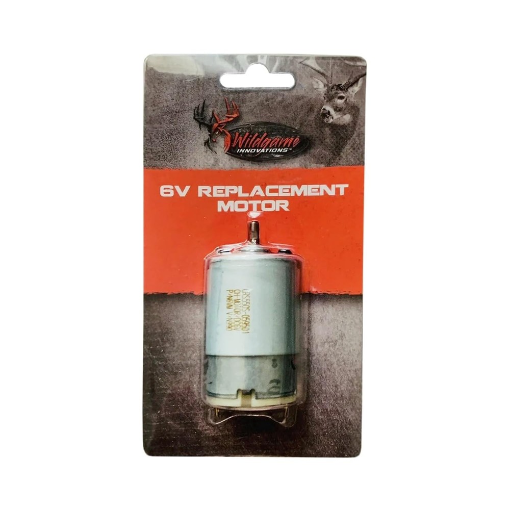 Durable & Versatile 6V Replacement Motor for Game Feeders - Lightweight Design