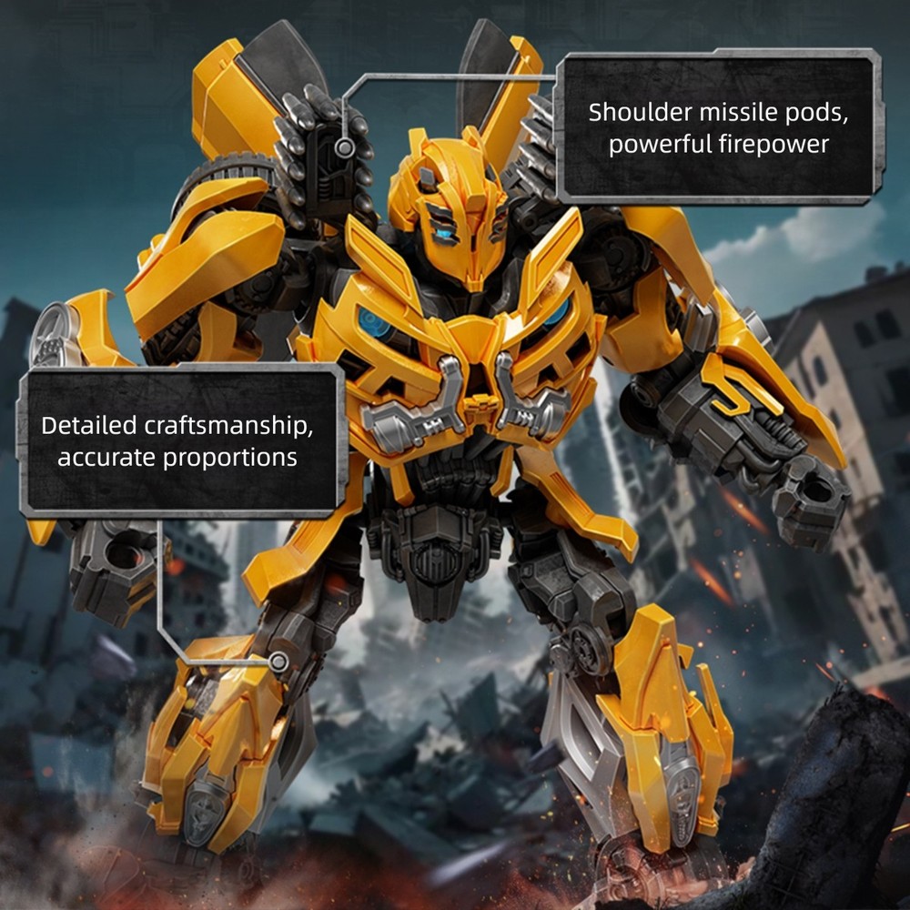 HIPLAY Blokees Transformers 3 Champion Class Bumblebee Assembly Model Kits