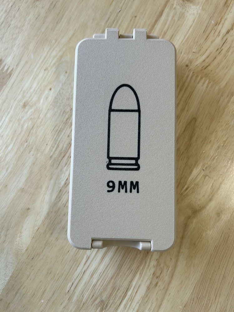 9mm Ammunition Box 50 Rounds Desert Tan