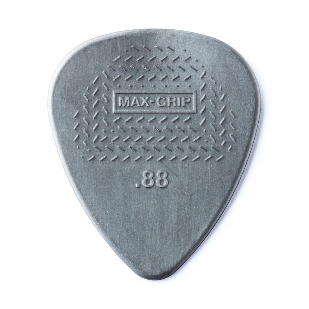 Dunlop Guitar Picks Nylon Max-Grip 12 Pack .88mm Medium