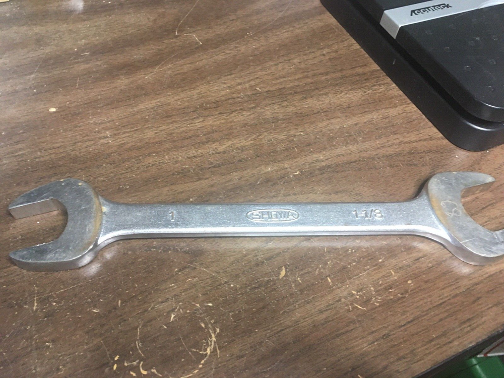 Showa Tools 1”x1-1/8” Open End Wrench