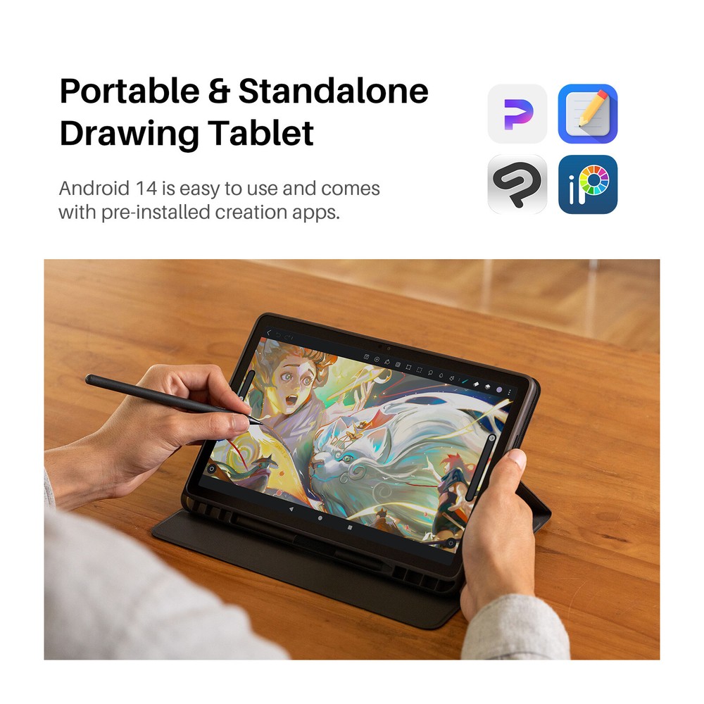Refurbished HUION Kamvas Slate 11 Android Tablet Bluetooth Dgital Graphic Tablet