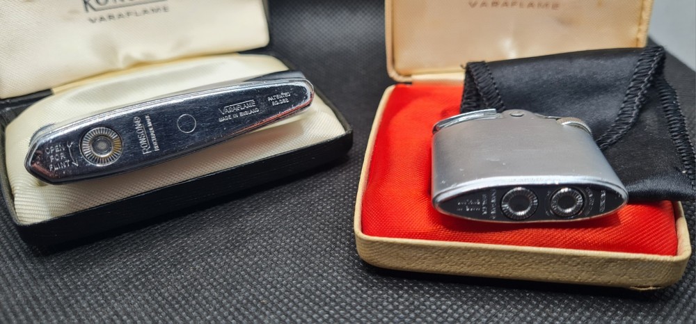 Wow HIS & Hers 1960s RONSON BOXED DUET VINTAGE SPECIAL. WORKING A1