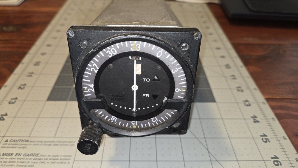 King KI-201C VOR/LOC Indicator