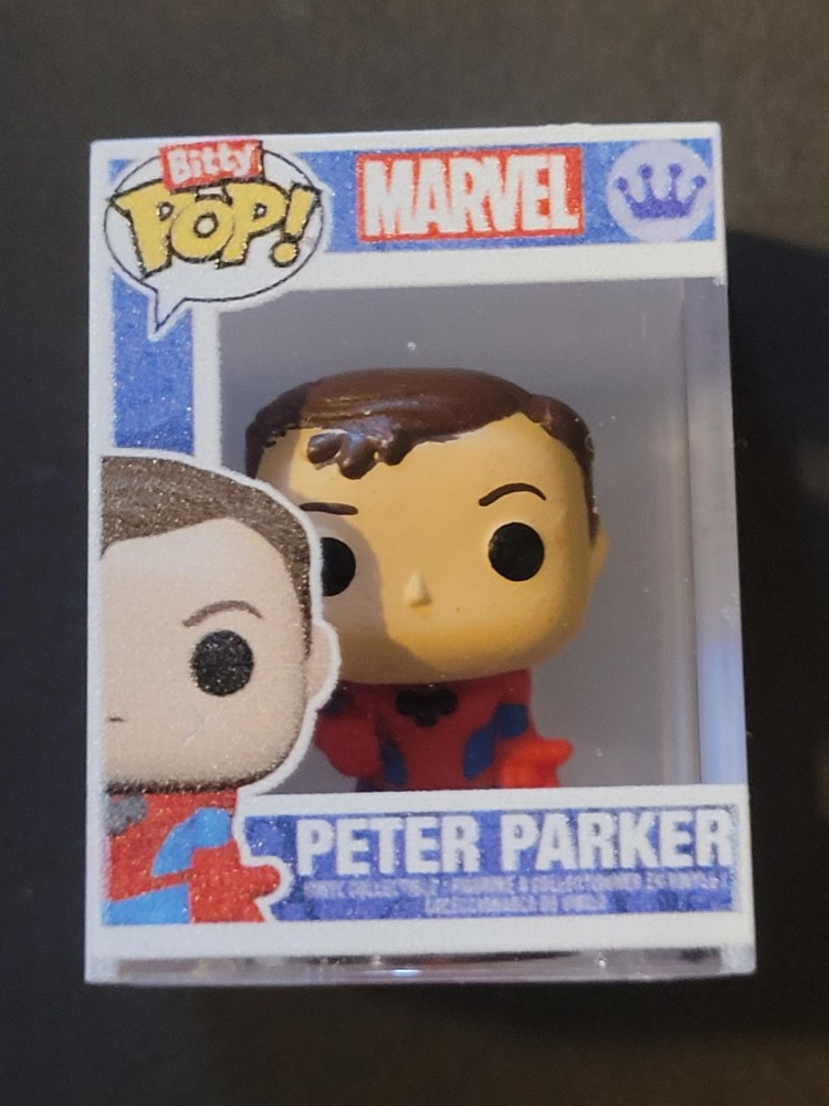 SPIDER-MAN  BITTY POP "PETER PARKER"  "HYPER RARE" VARIANT!!