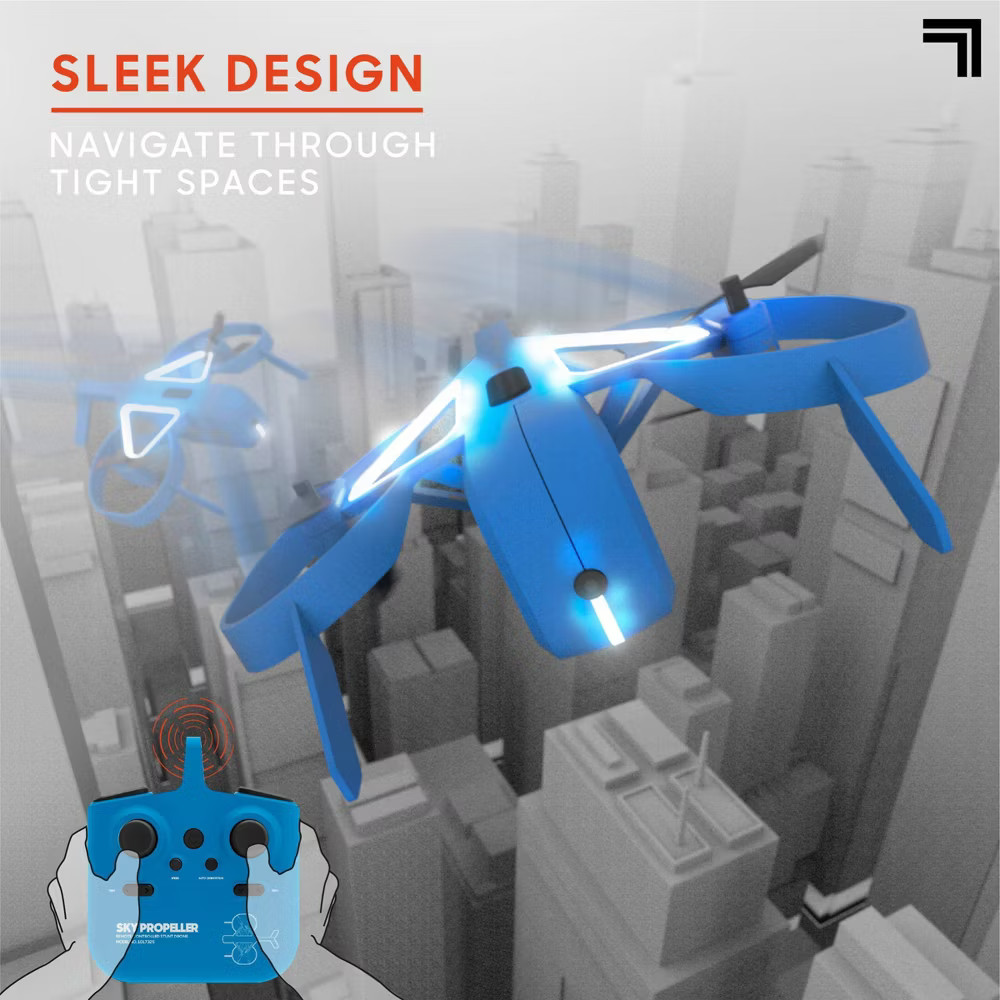 Sharper Image Sky Propeller Remote Control Quad Copter Drone