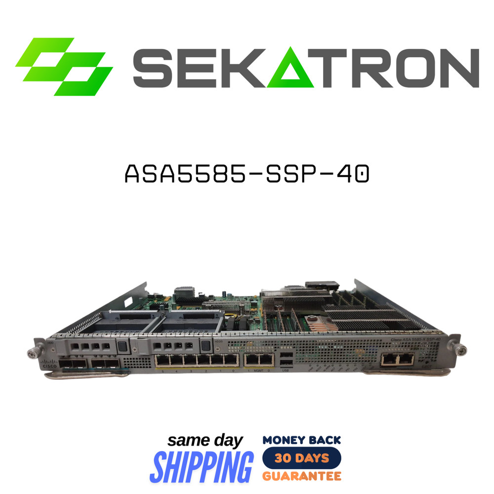 💠 Cisco ASA5585-SSP-40 • Security Services Processor • High-Performance Module⚡