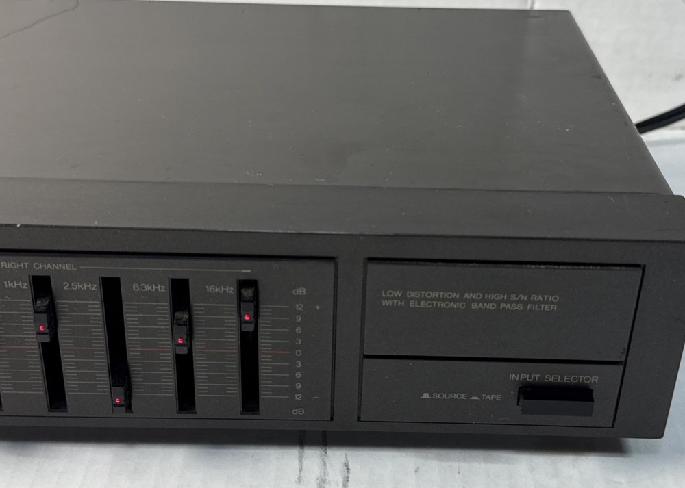 Technics SH-8017 Stereo Graphic Equalizer-Works. Tested