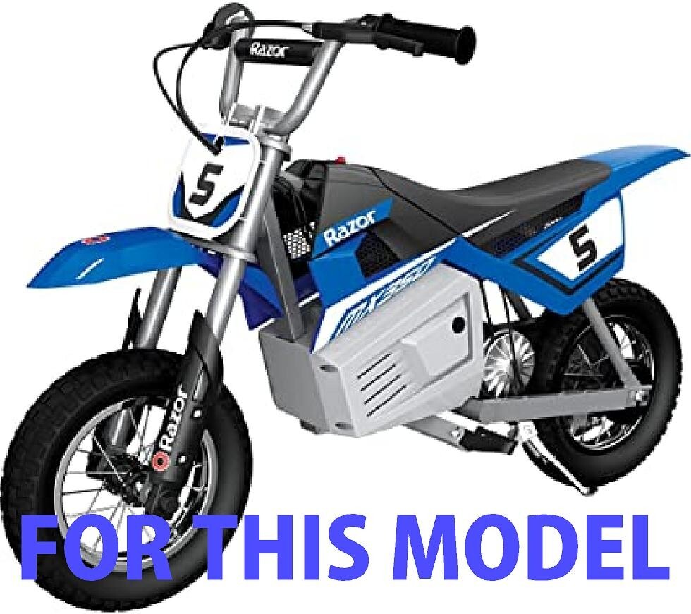 Razor MX350 CUSTOM graphics kit decals THICK AND HIGH GLOSS
