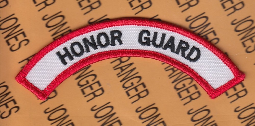 POLICE FIRE EMS Sheriff Law Enforcement HONOR GUARD 4.5" tab m/e