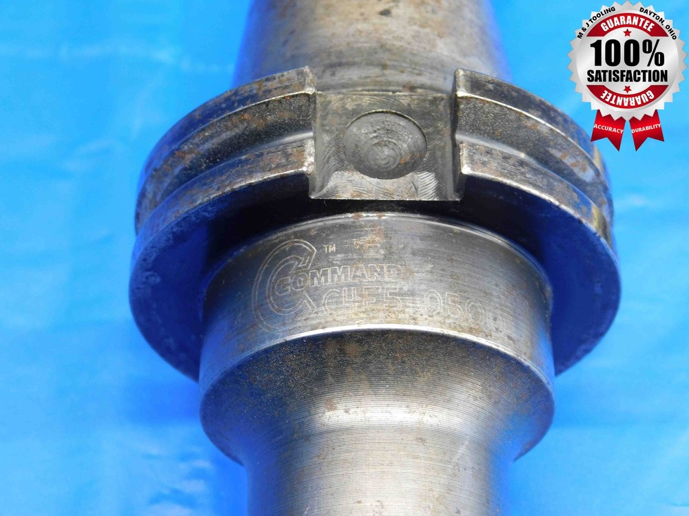 CAT40 COMMAND 1/2 I.D. SOLID END MILL TOOL HOLDER .5 4.3 PROJECTION C4E5-050