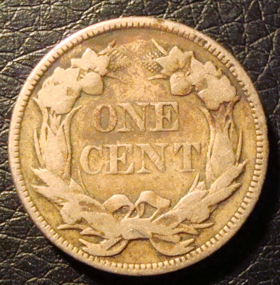 1857 flying eagle cent RPD 18/18 S-20