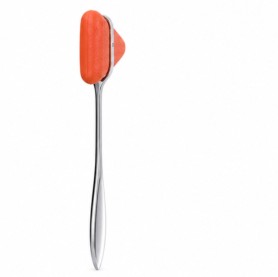 Taylor Percussion Hammer 7.5 in Chrome Handle Reflex Diagnostic Tool Orange