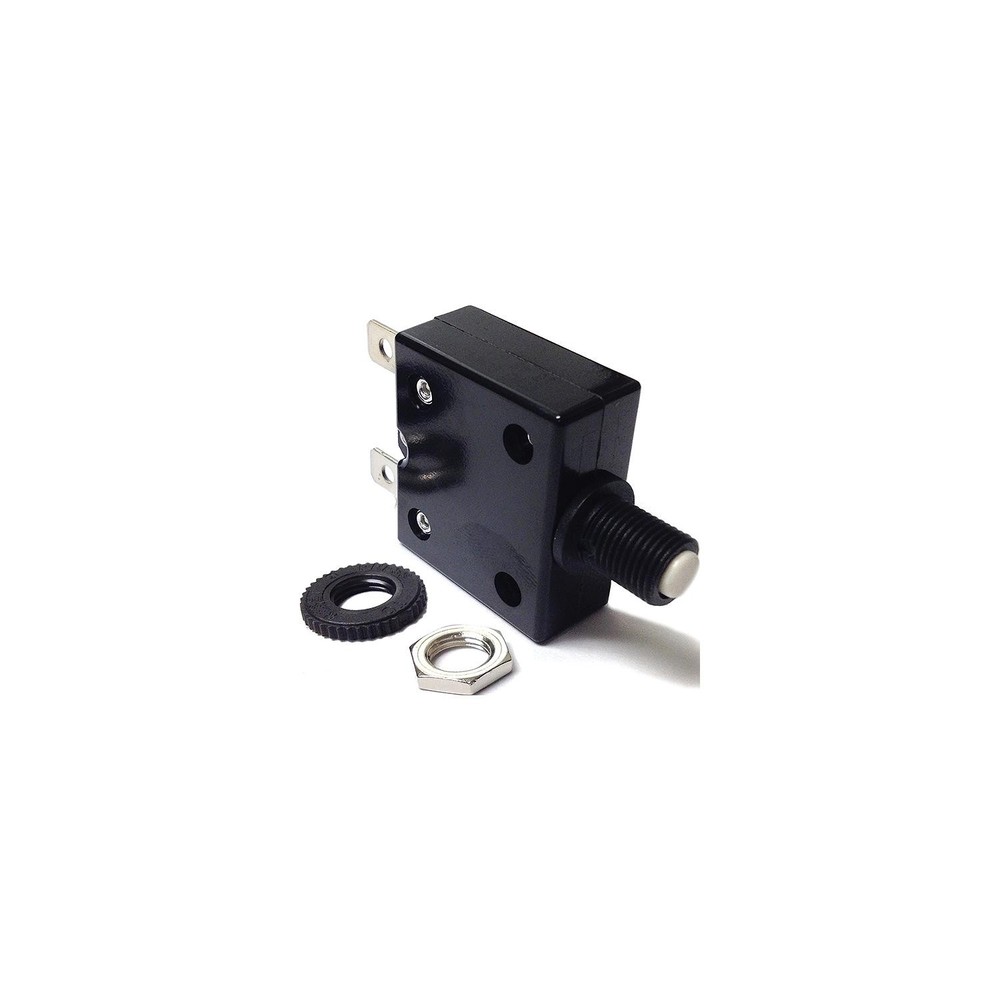 Sierra CB41200 Push Button Circuit Breaker, 5 Amp, White