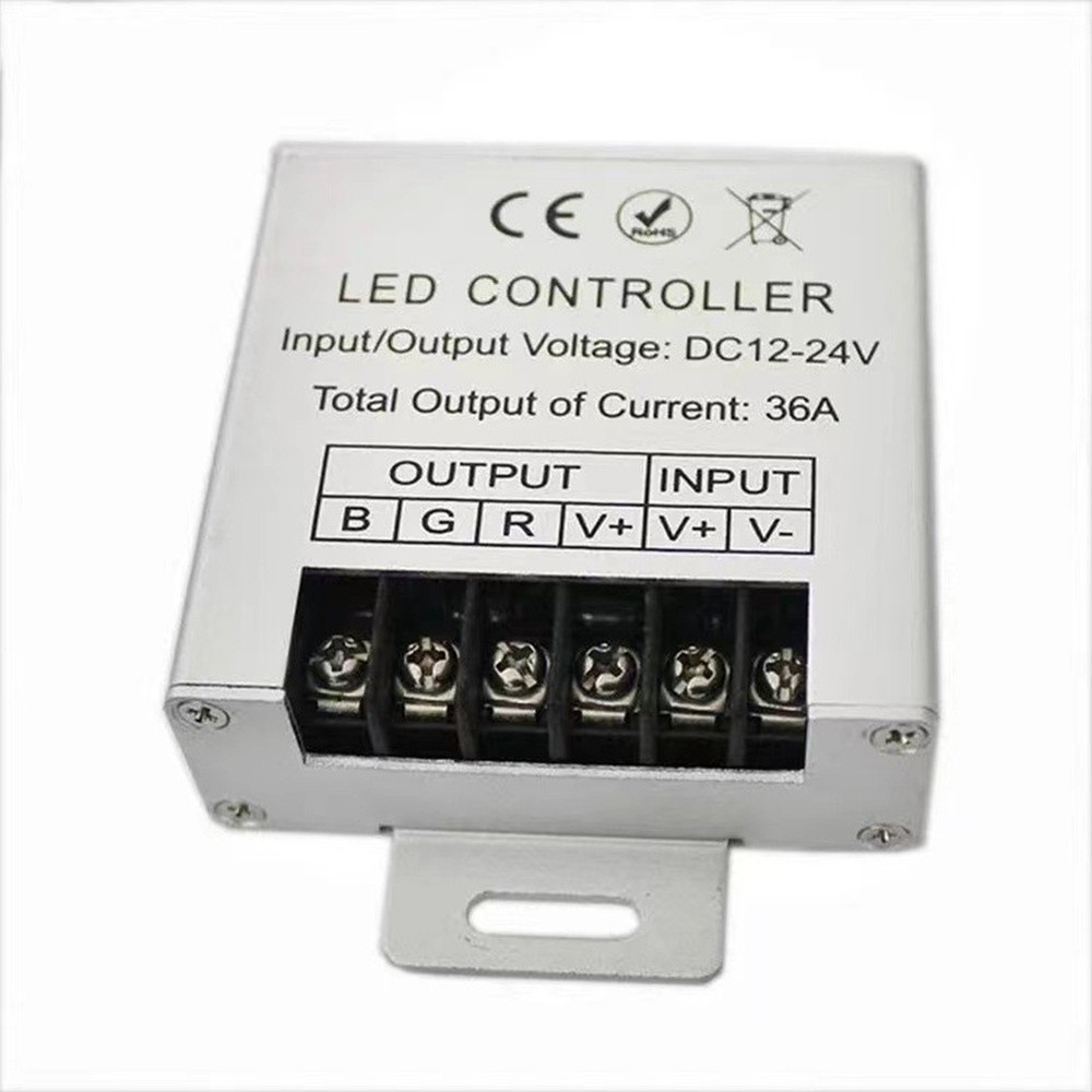 23 Button LED Controller Aluminum Enclosure DC12 to 24V 36A Load Support